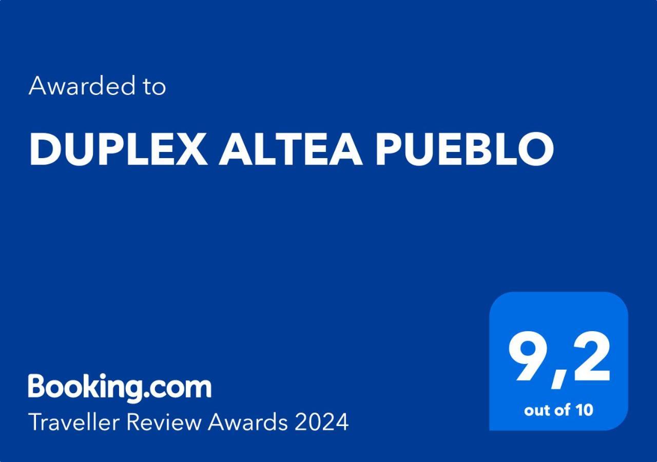 Duplex Altea Pueblo Apartment ภายนอก รูปภาพ